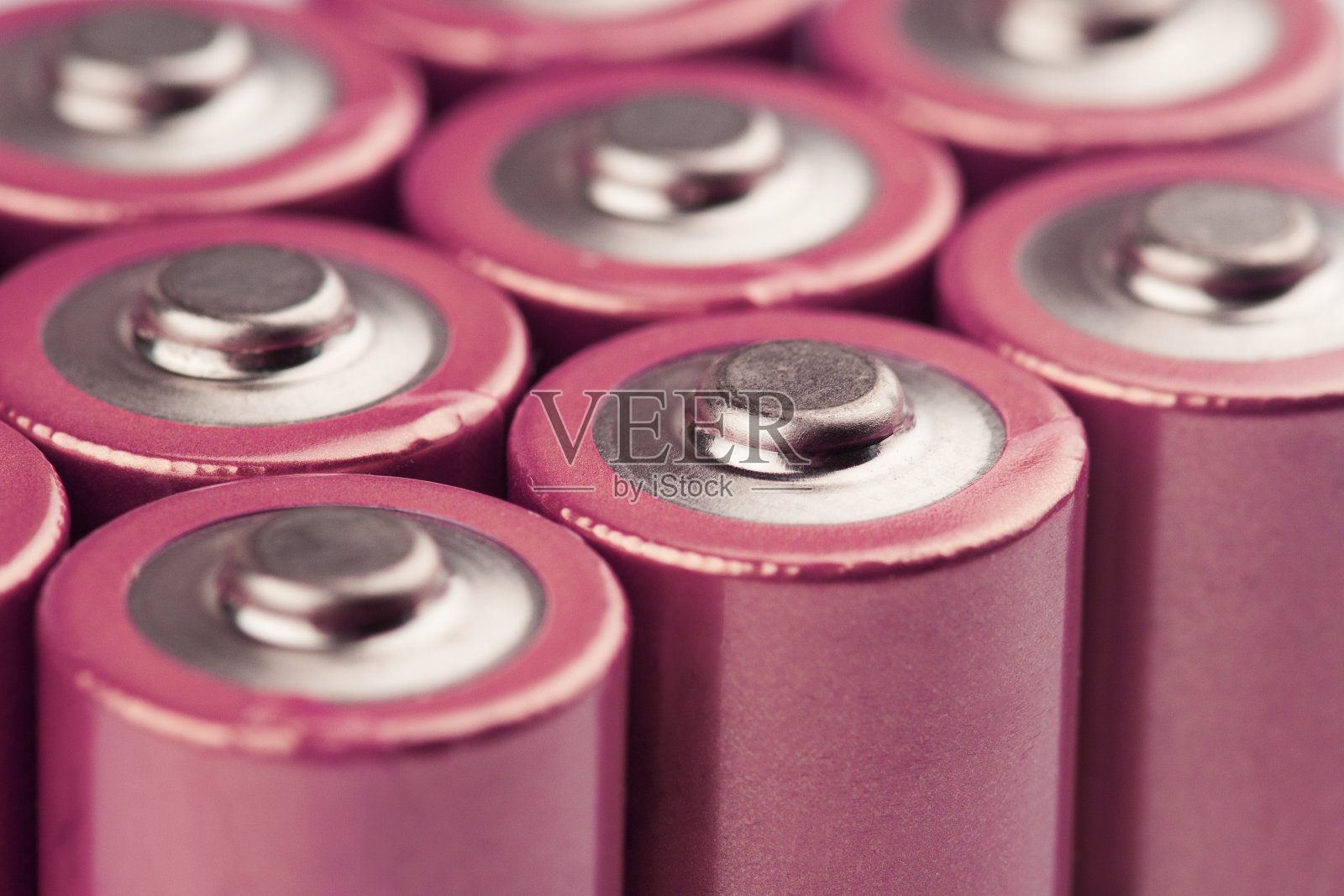 粉色电池的特写照片摄影图片