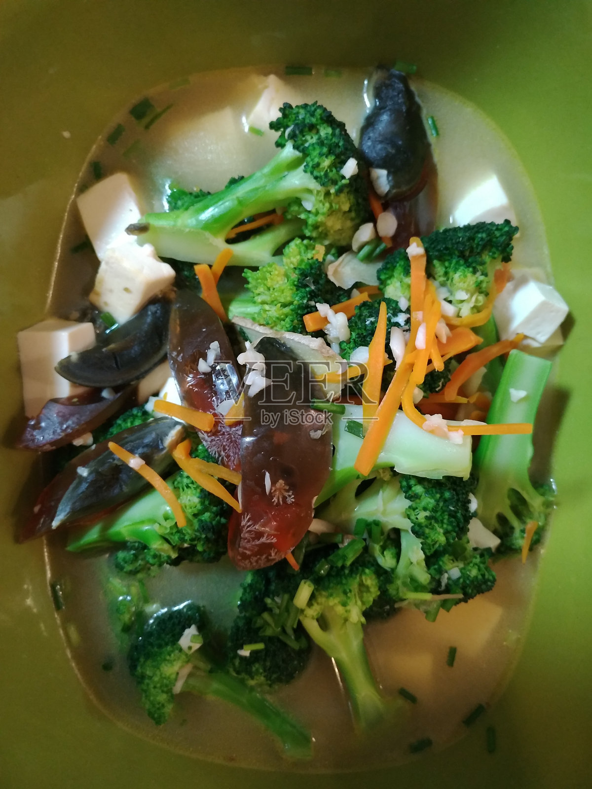 健康清汤蔬菜照片摄影图片