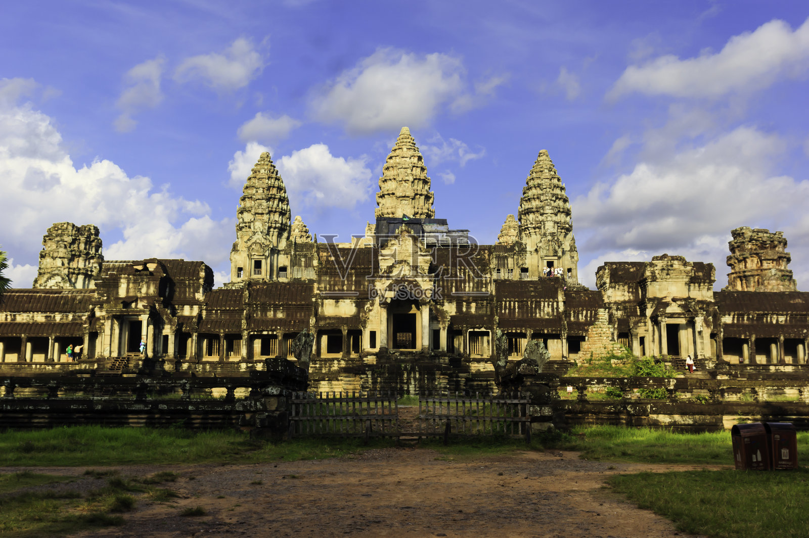 亚洲柬埔寨的古吴哥窟照片摄影图片