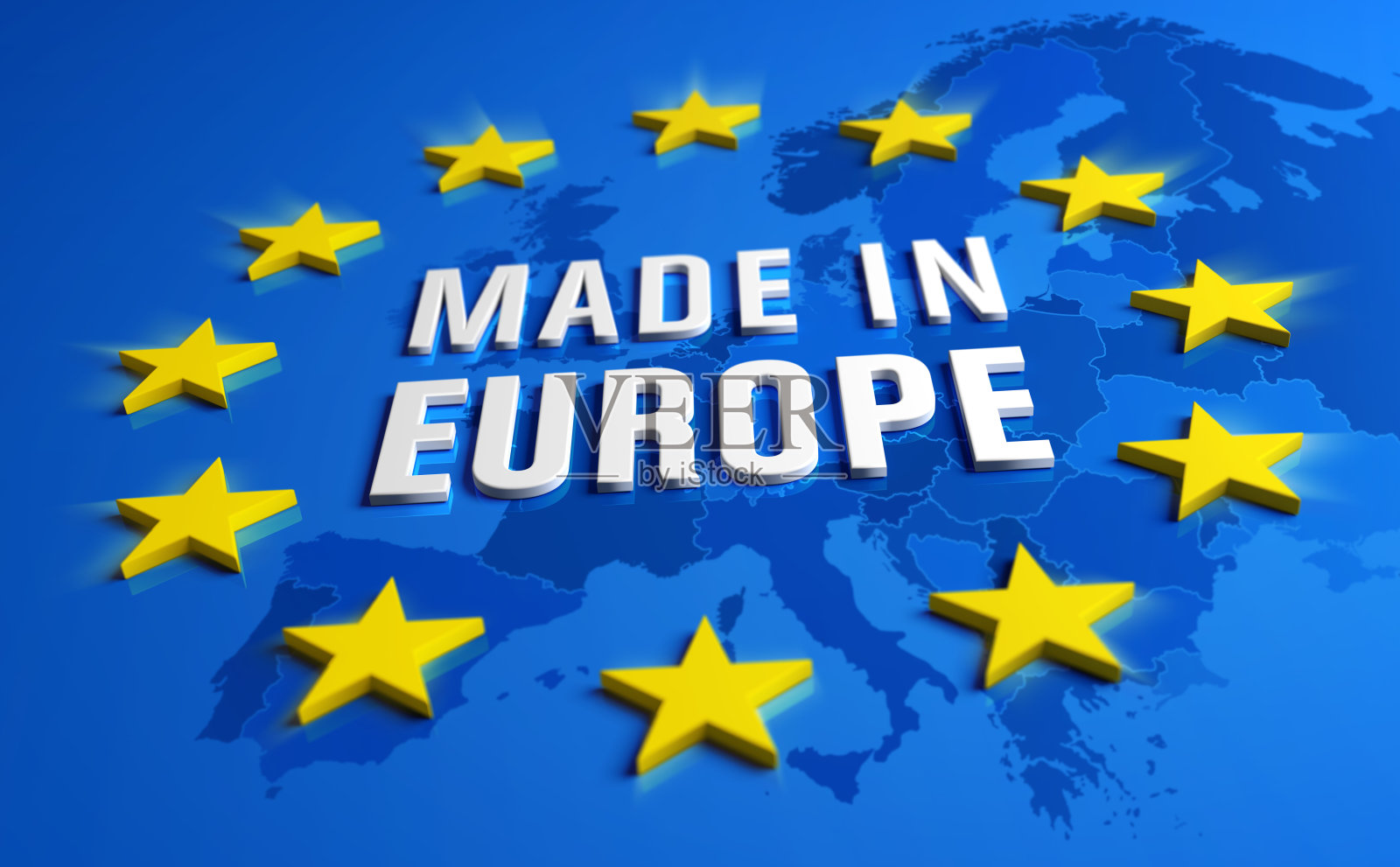 欧洲制造-旗帜照片摄影图片