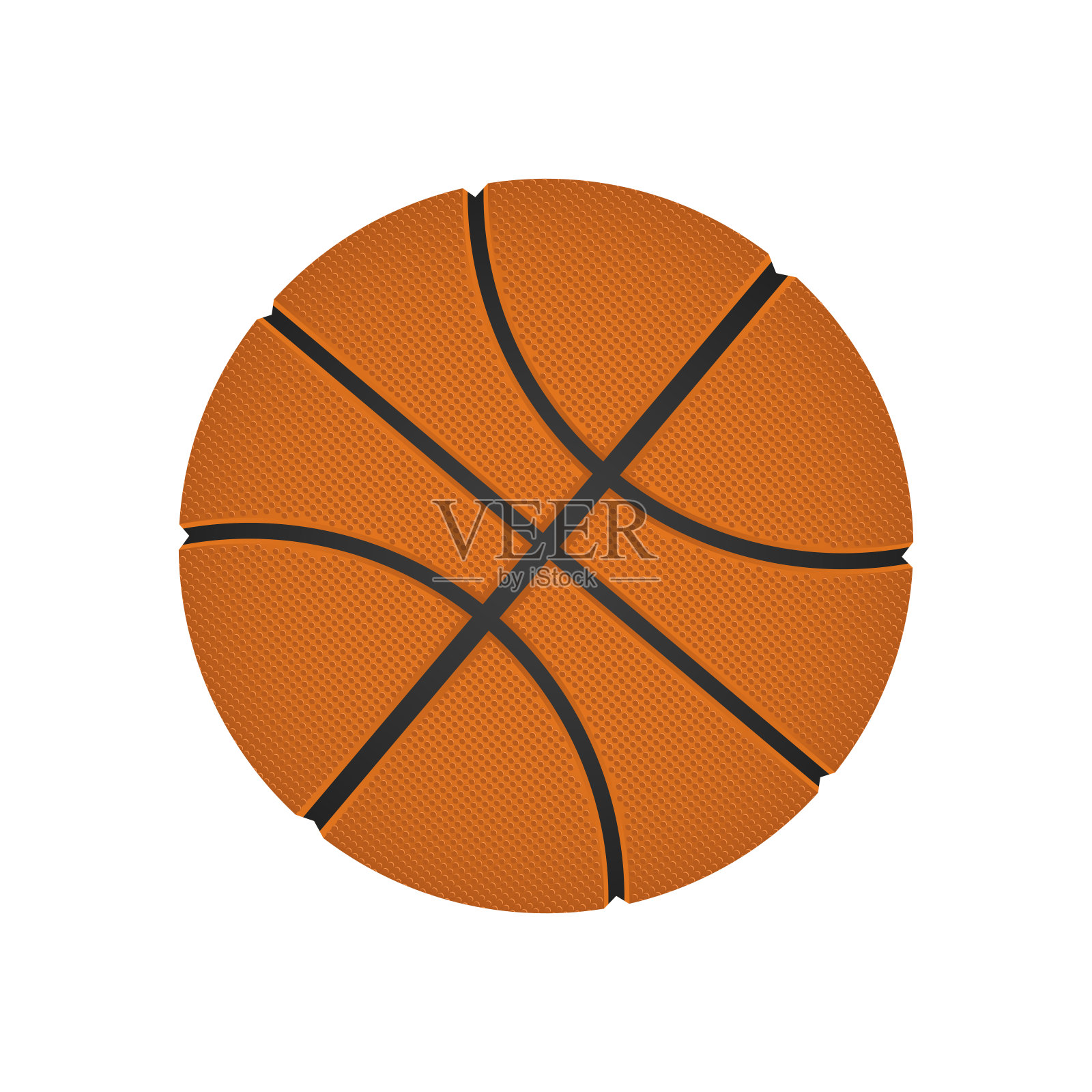 孤立篮球矢量设计设计元素图片