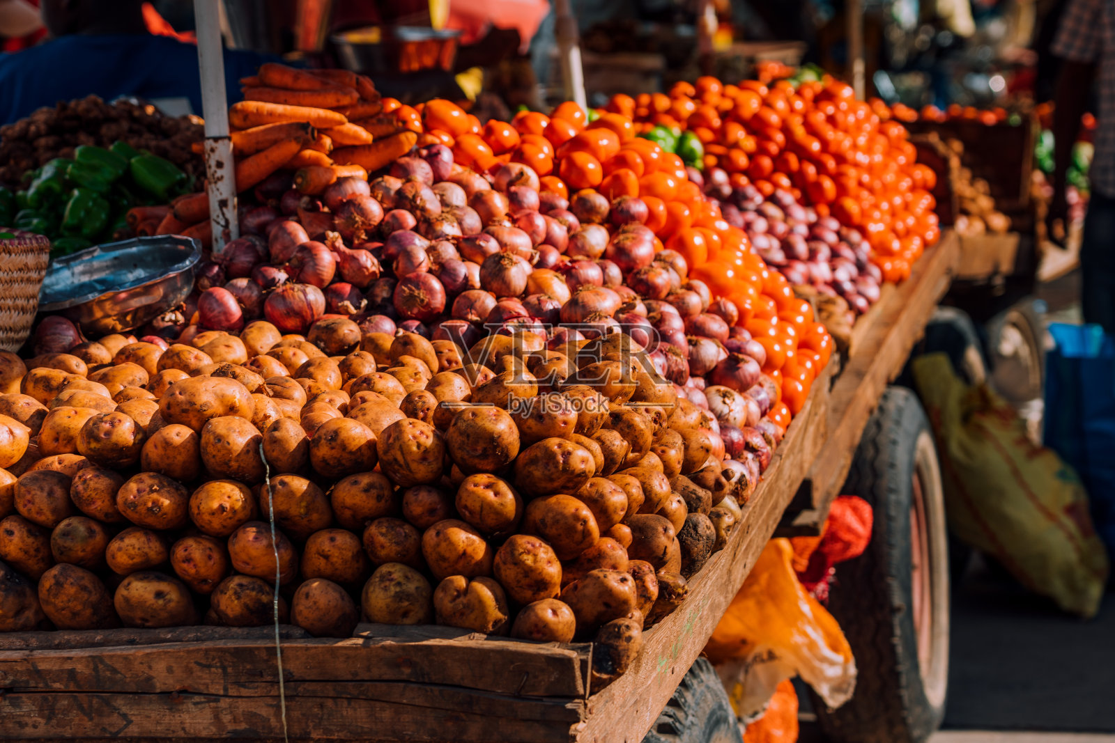 非洲桑给巴尔市的蔬菜照片摄影图片