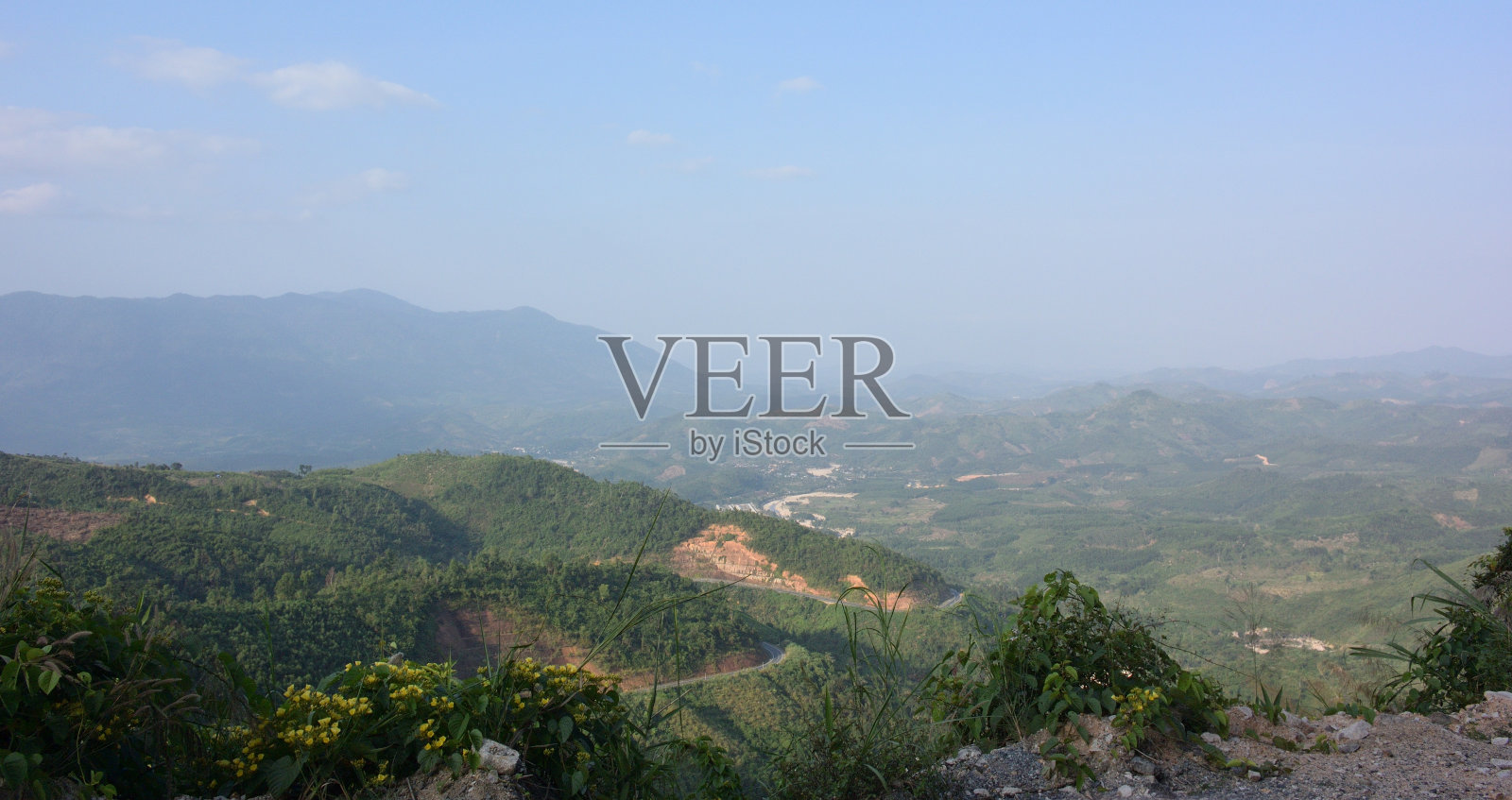 山景。越南庆和区照片摄影图片