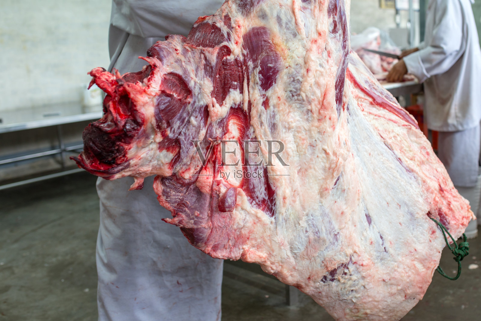 泰国屠宰场的牛肉照片摄影图片