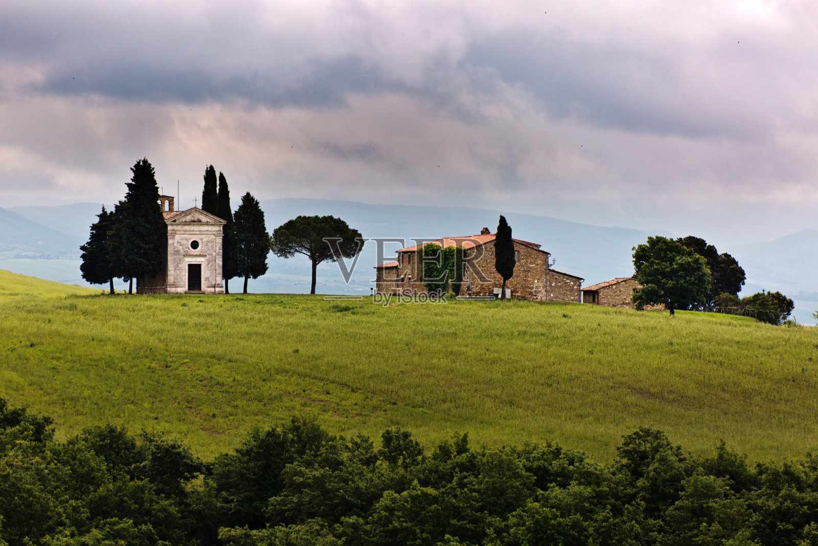 风景优美的托斯卡纳，意大利照片摄影图片