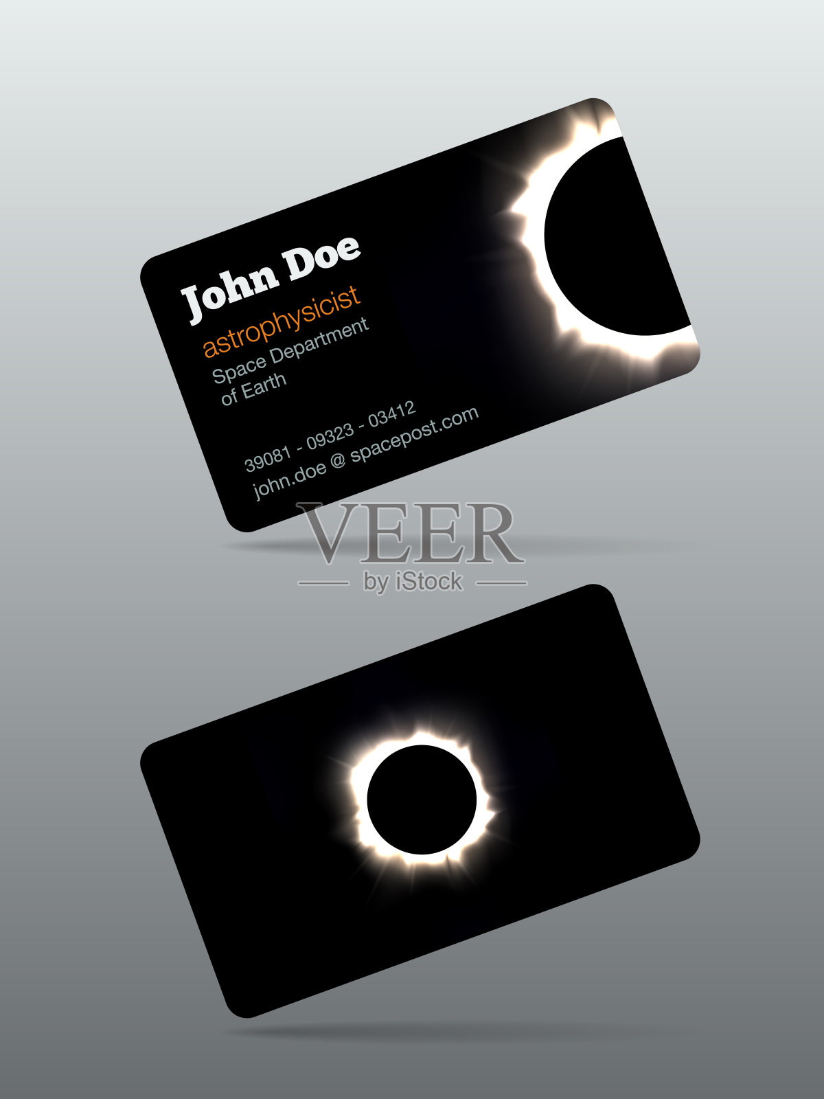 eclipse名片设计模板素材