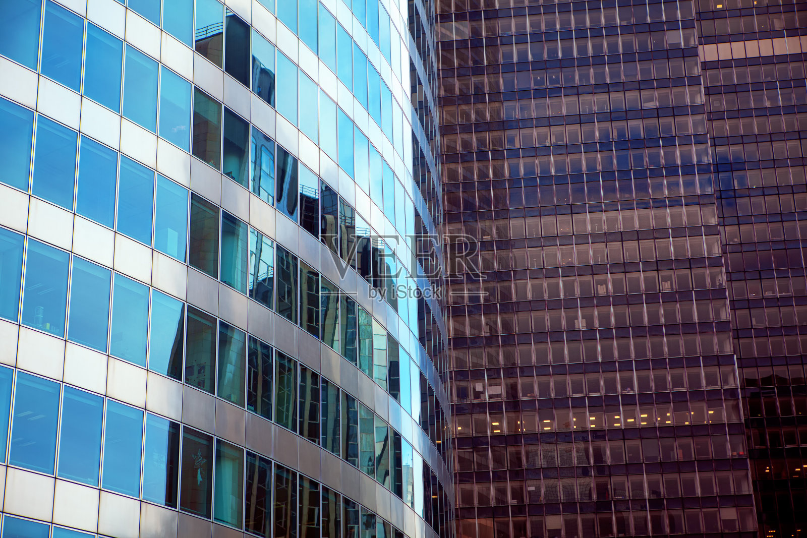 摩天大楼的窗户照片摄影图片