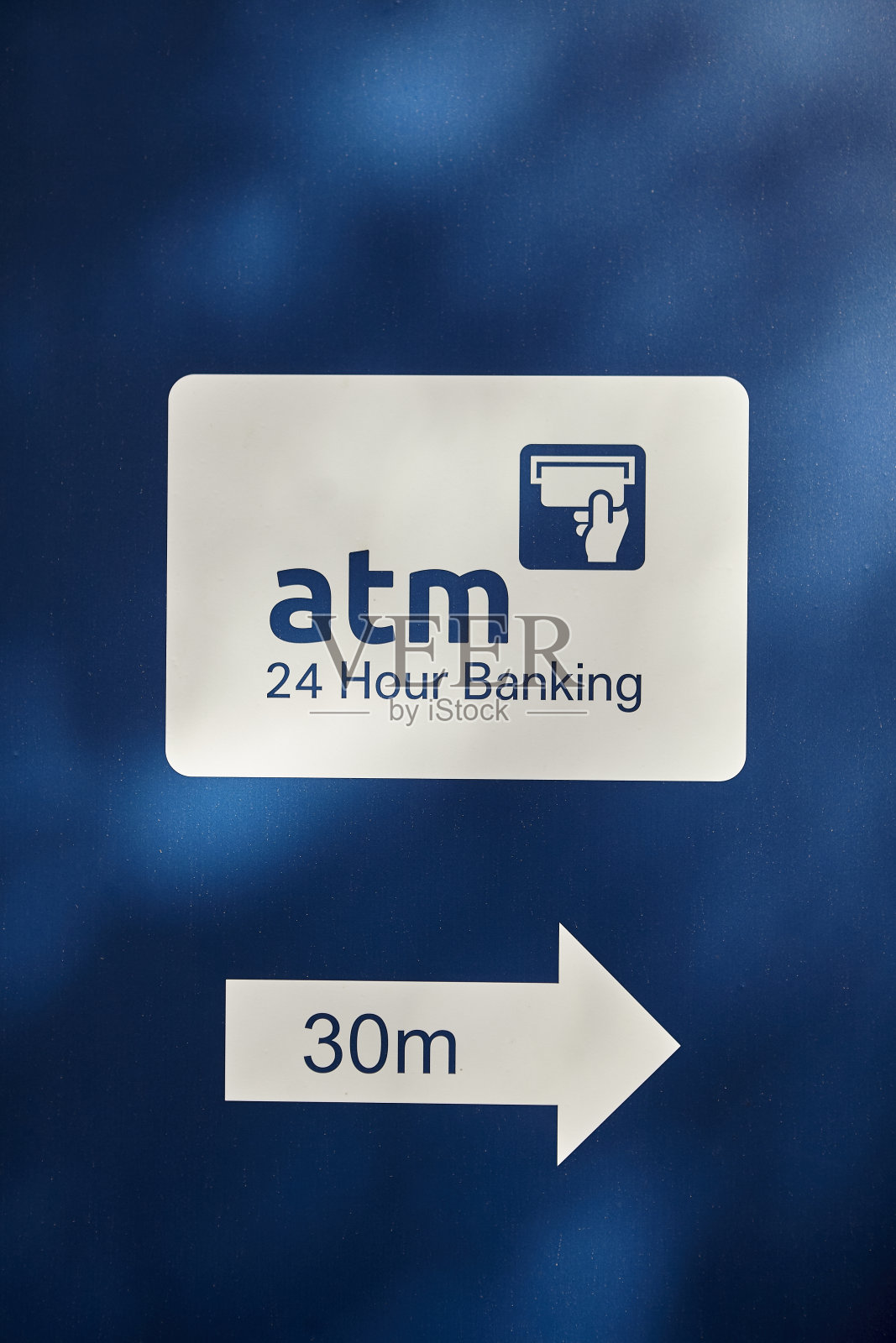 Atm银行方向标志照片摄影图片