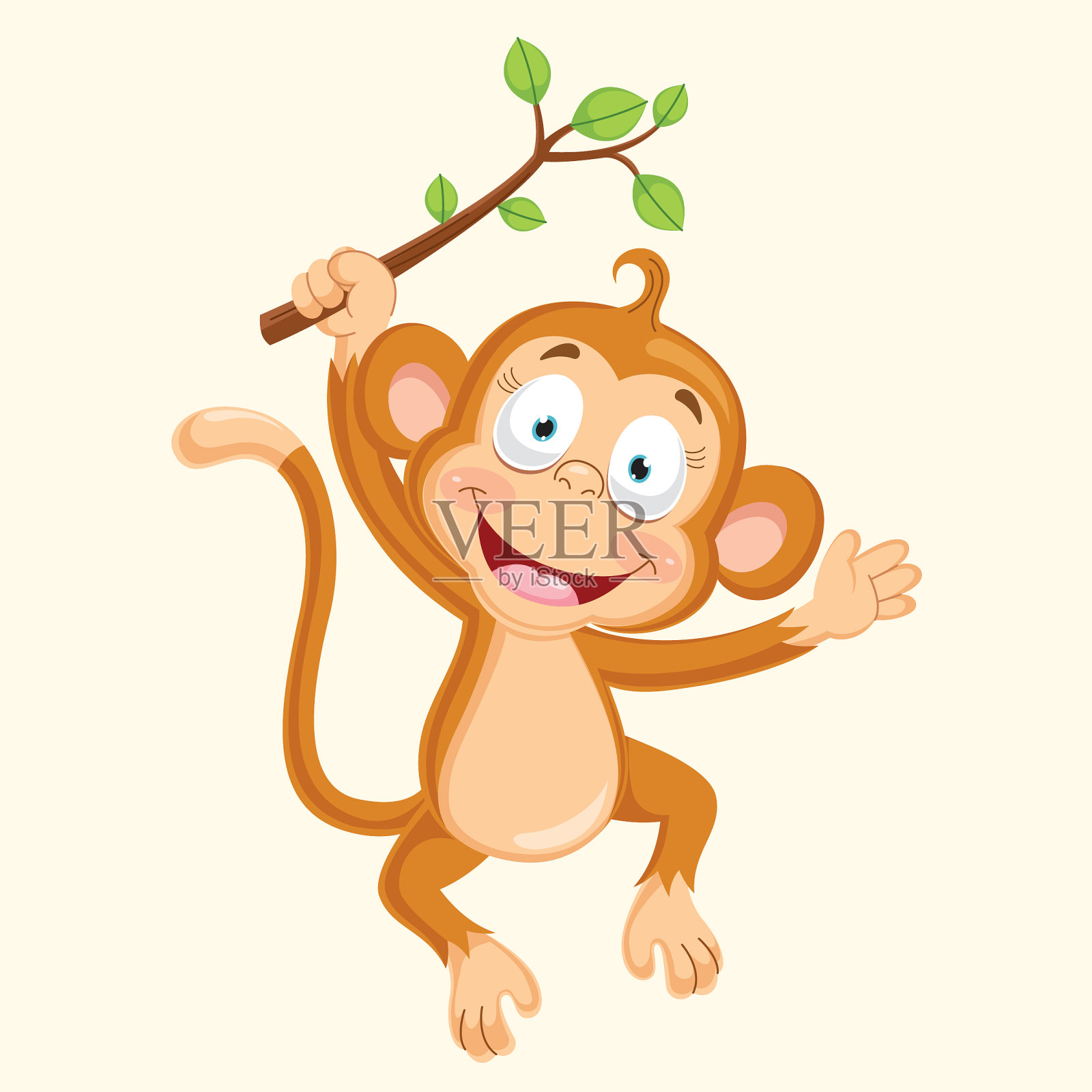 猴子设计元素图片