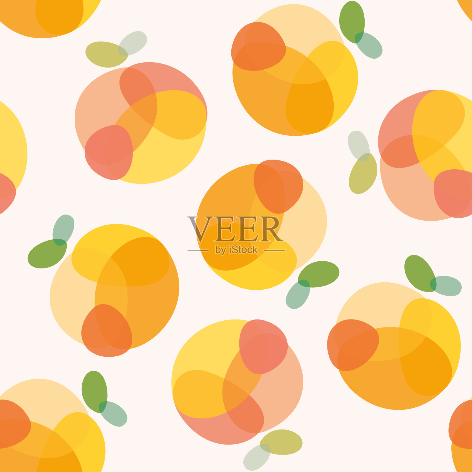 橘子，无缝图案的橘子水果收集，橘子，装饰，壁纸，插图，矢量插画图片素材