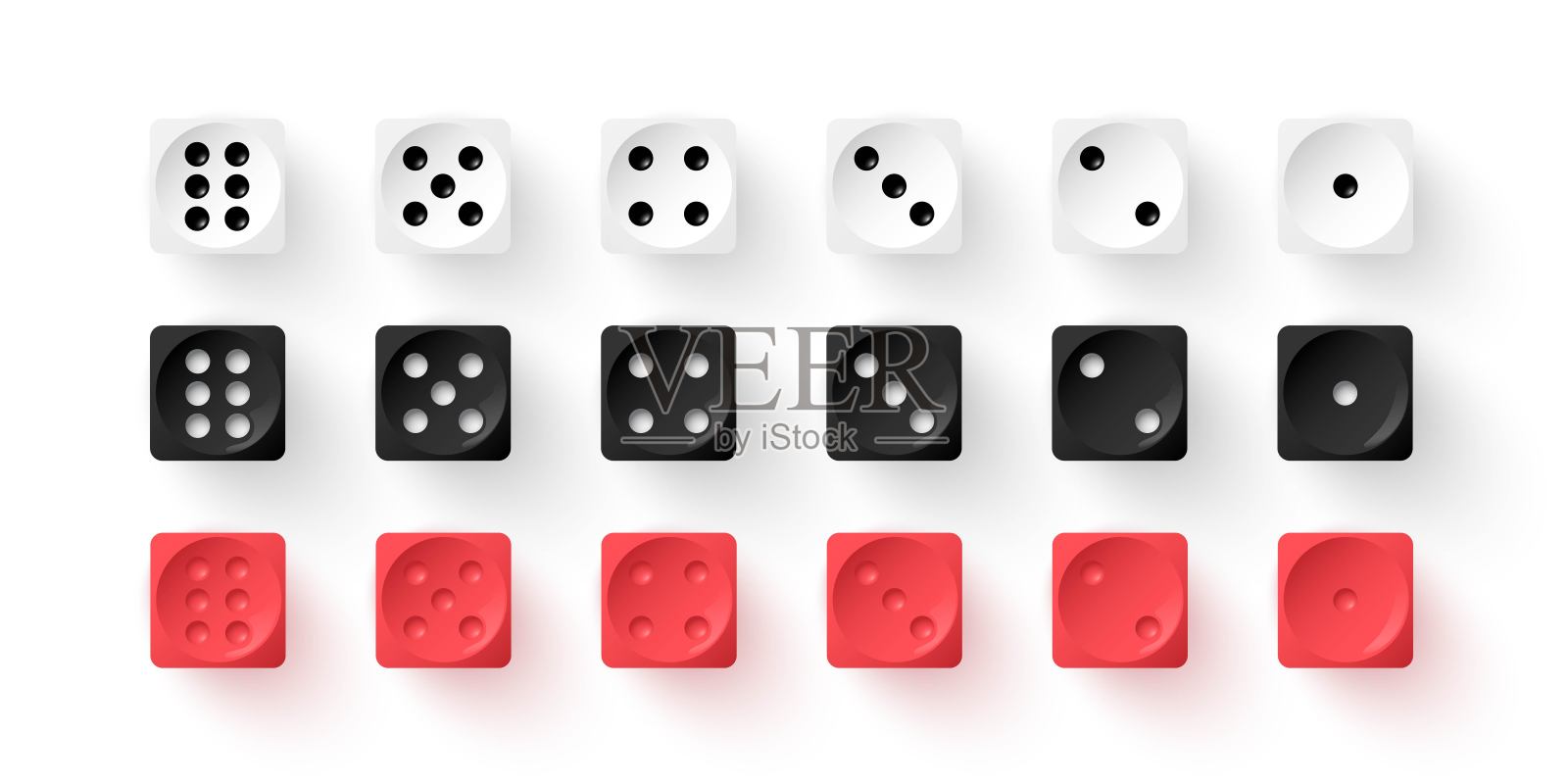 【出口环保料】透明骰子 麻将配件骰子 15mm圆角常规点 6面骰子-阿里巴巴