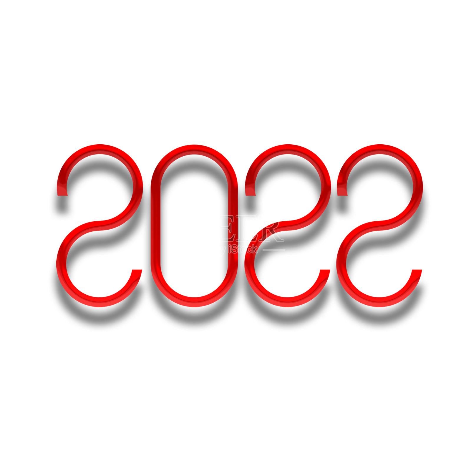 虎年吉祥2022创意字体设计设计元素图片