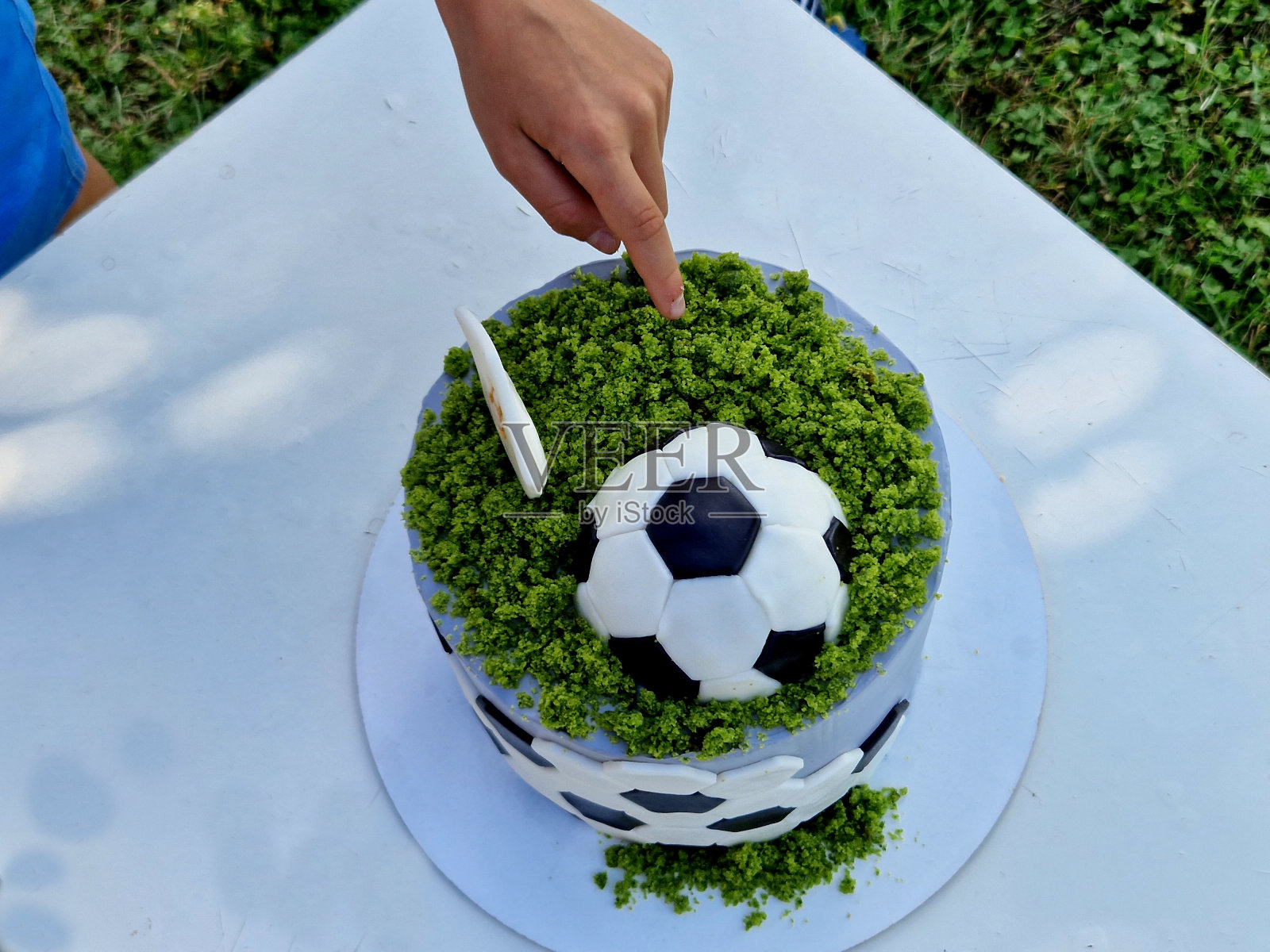 翻糖蛋糕创意足球手机壁纸 - 手机壁纸 - 桌面天下（Desktx.com）