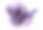 紫色水晶在白色的背景孤立素材图片