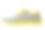 孤立的黄色运动鞋在白色的背景素材图片
