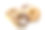 甜甜圈堆孤立在白色背景素材图片