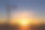 美丽的喀拉哈里日落与风车草和明亮的颜色素材图片