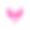 粉红色的心形气球在明亮的背景上。最小的爱的概念。素材图片