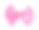 粉红色的礼物弓孤立在白色的背景。水彩绘画。素材图片