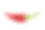一个水平的红辣椒孤立在白色的背景素材图片