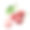 新鲜成熟的红樱桃。水彩手绘插图，孤立的白色背景素材图片