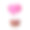 两只情侣在一个粉红色的心形气球里飞行。水彩插图印刷，明信片，海报情人节，2月14日。孤立在白色背景上。素材图片
