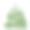 圣诞节下雪雪景圣诞树树绿色卡通扁平元素素材图片