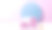 粉红三维几何展台与蓝色圆形背景展板素材图片