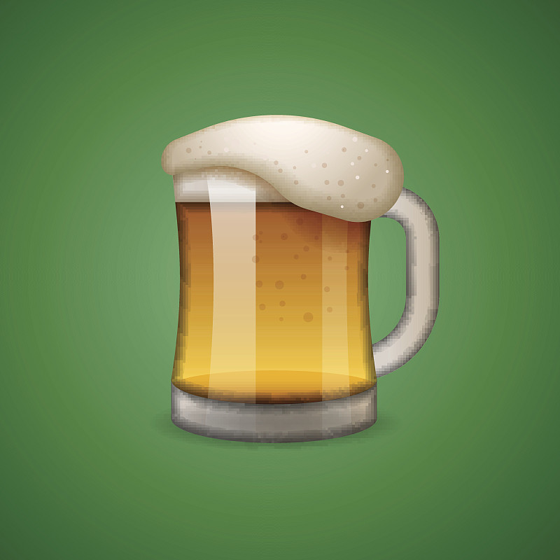 啤酒杯图标，表情符号图片下载